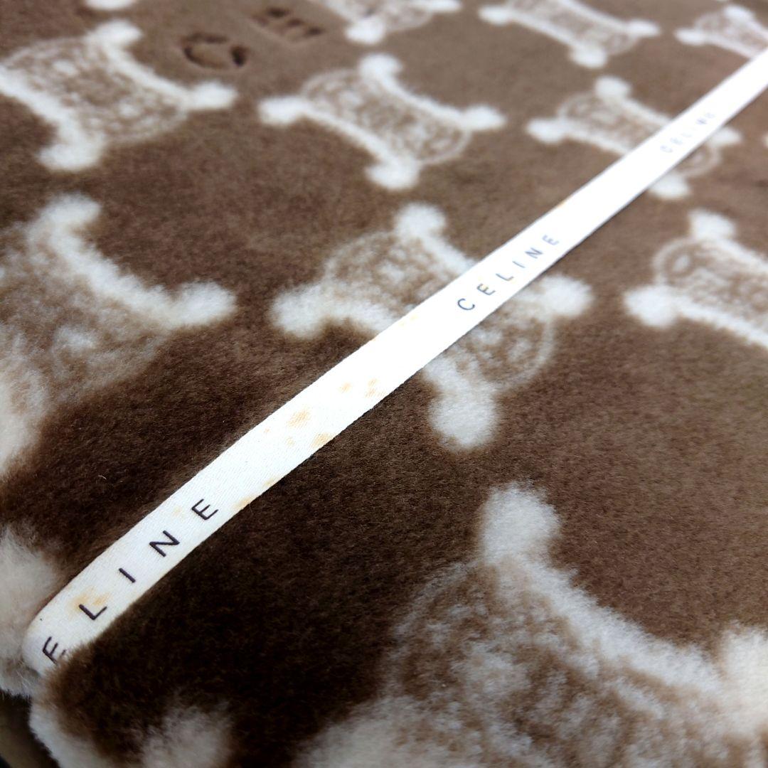 M0109C1 未使用★CELINE アクリルニューマイヤー毛布