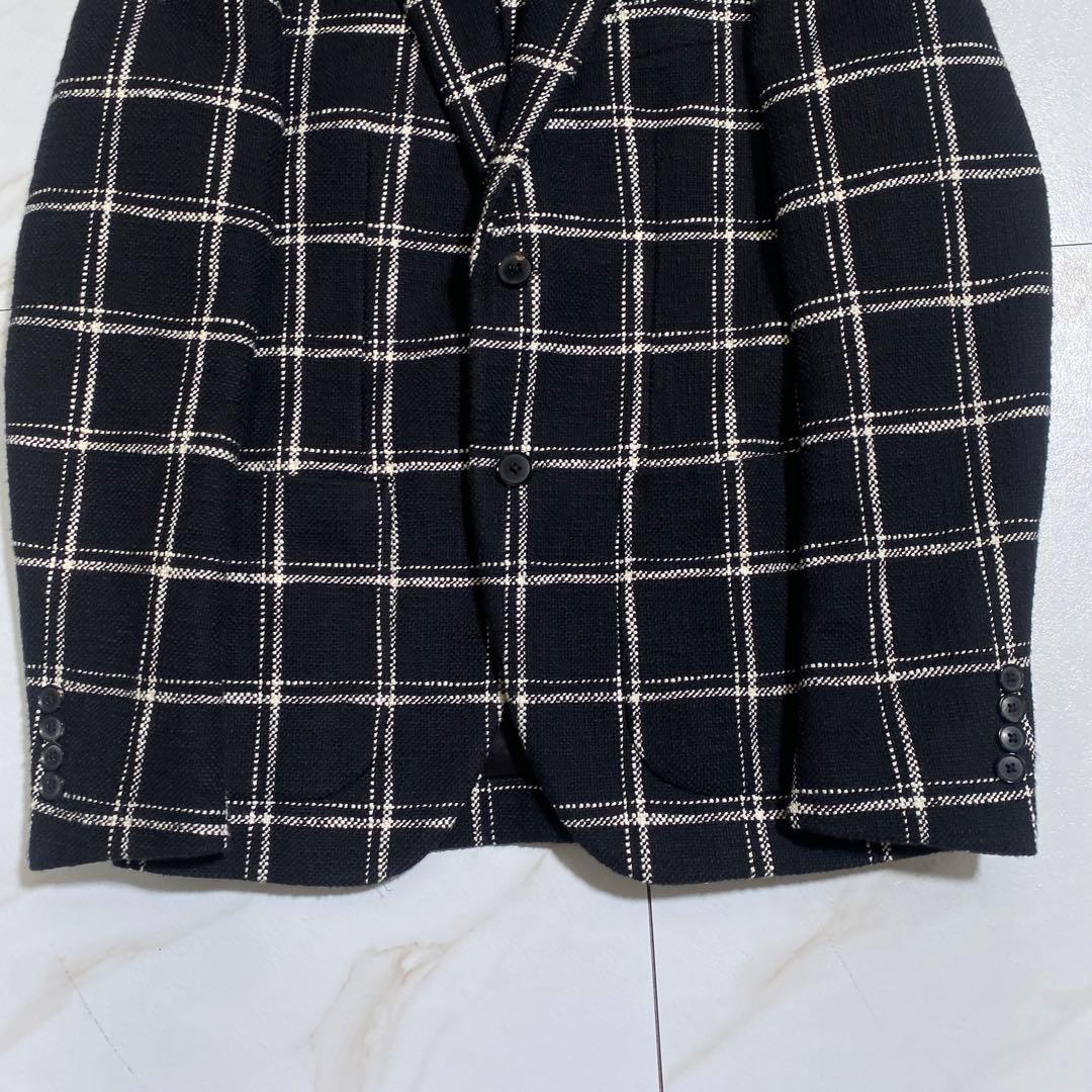 極美品⭐︎トゥモローランドピルグリム チェック柄 ツイードテーラードジャケット