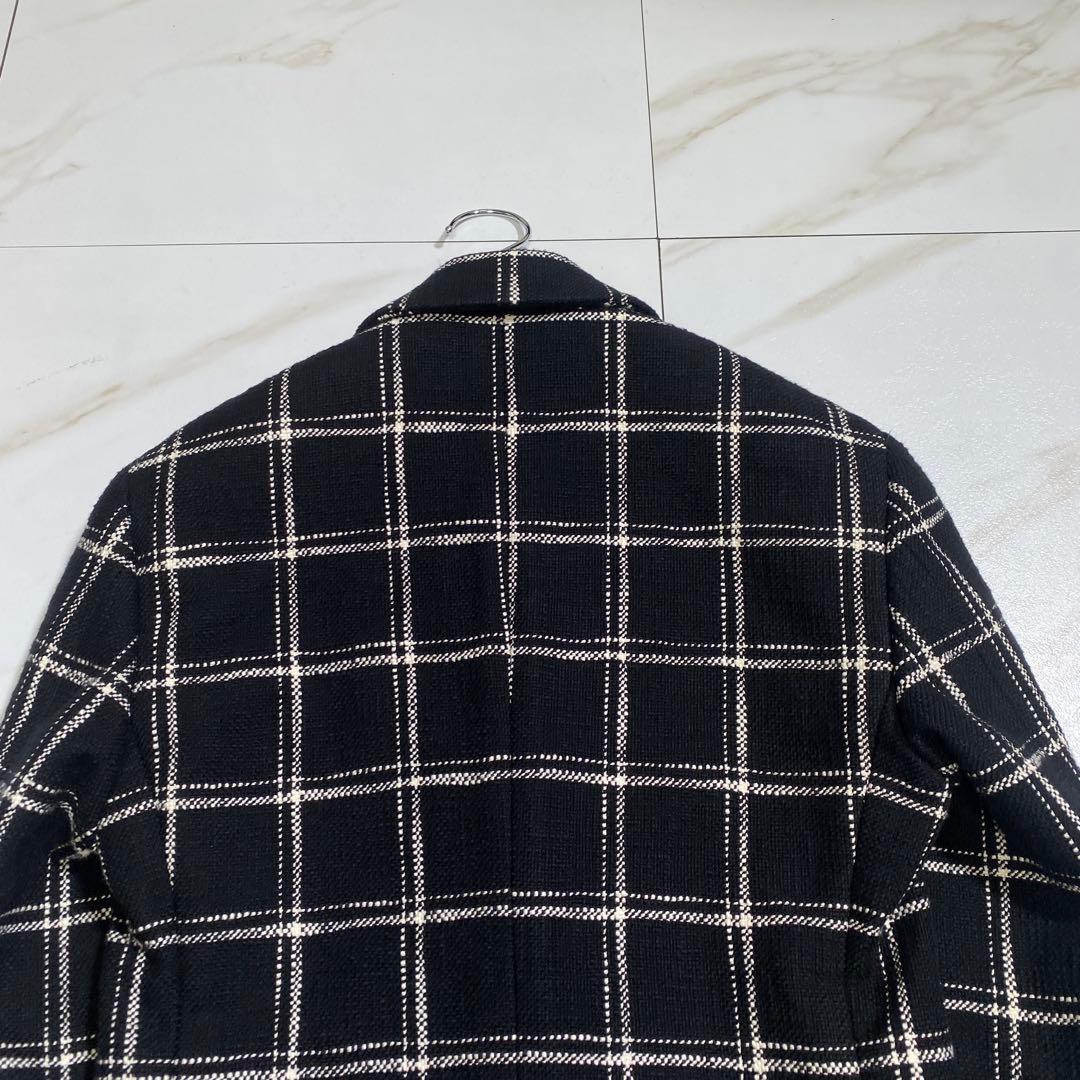極美品⭐︎トゥモローランドピルグリム チェック柄 ツイードテーラードジャケット