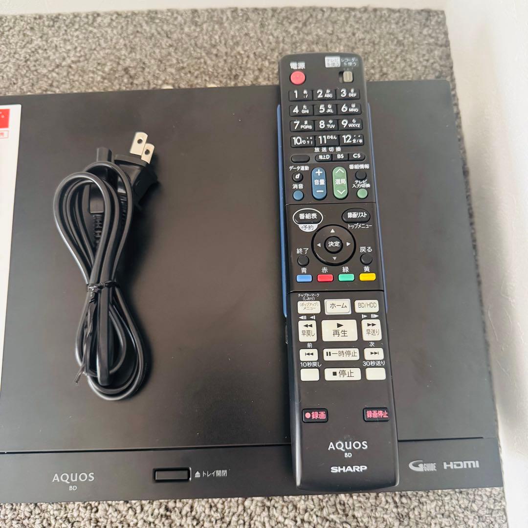 【動作確認済】SHARP AQUOS BD-UT2100 2TB