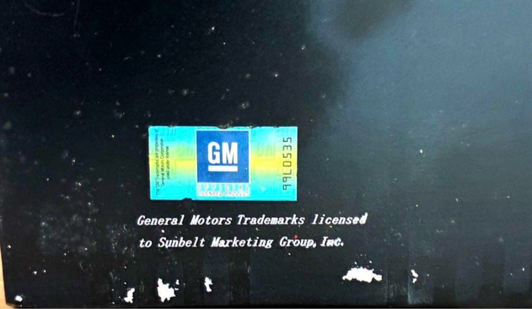 【アメリカン雑貨】クラシックカーシェルフ55CADDYブラックGM公式ライセンス