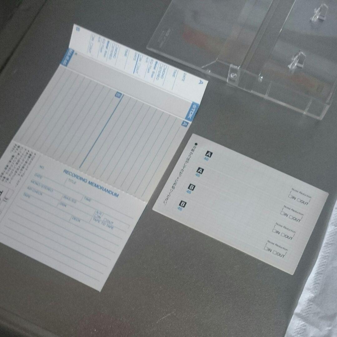 昭和　レトロ　❤　TDK製 MA-R46　 ❤　カセットテープ