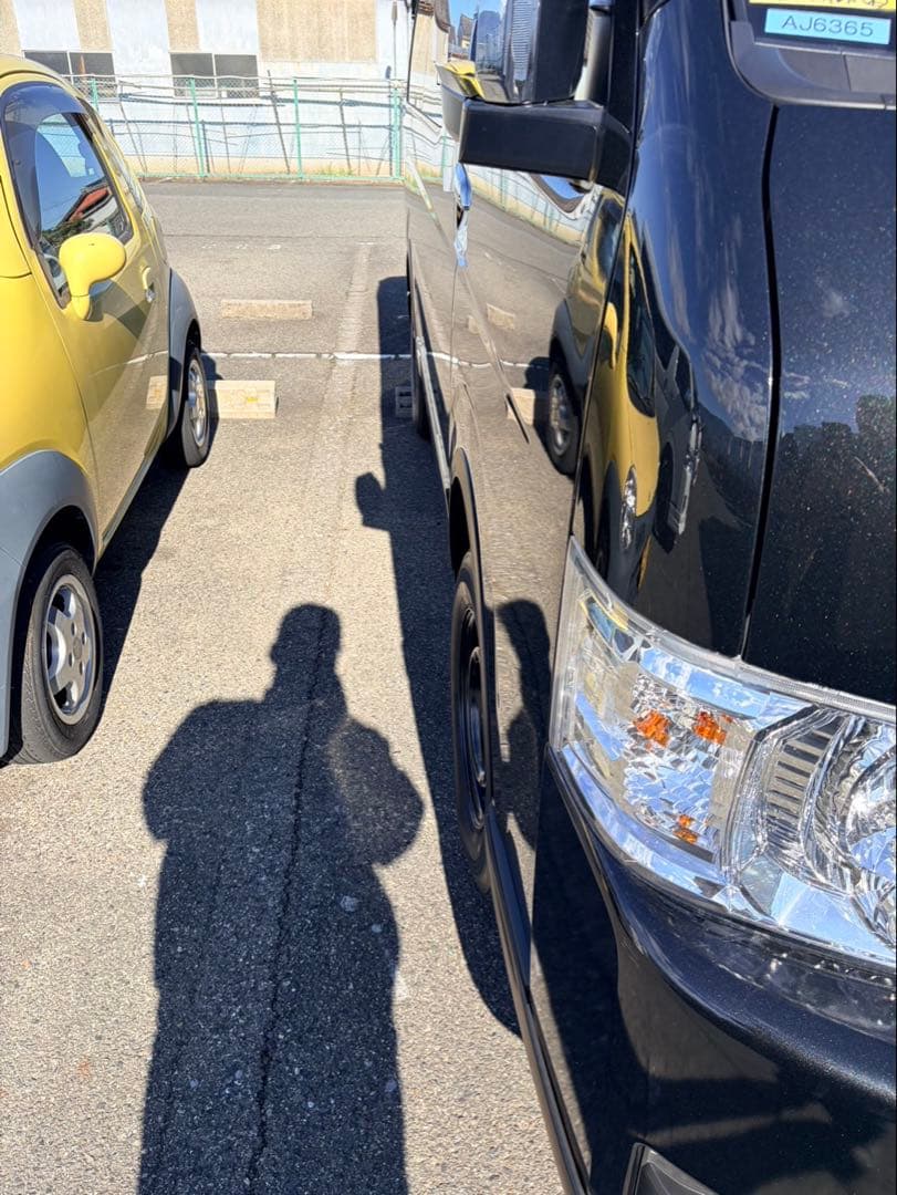 ハイエース　オーバーフェンダー　マットブラック　少しの値下げ可能！