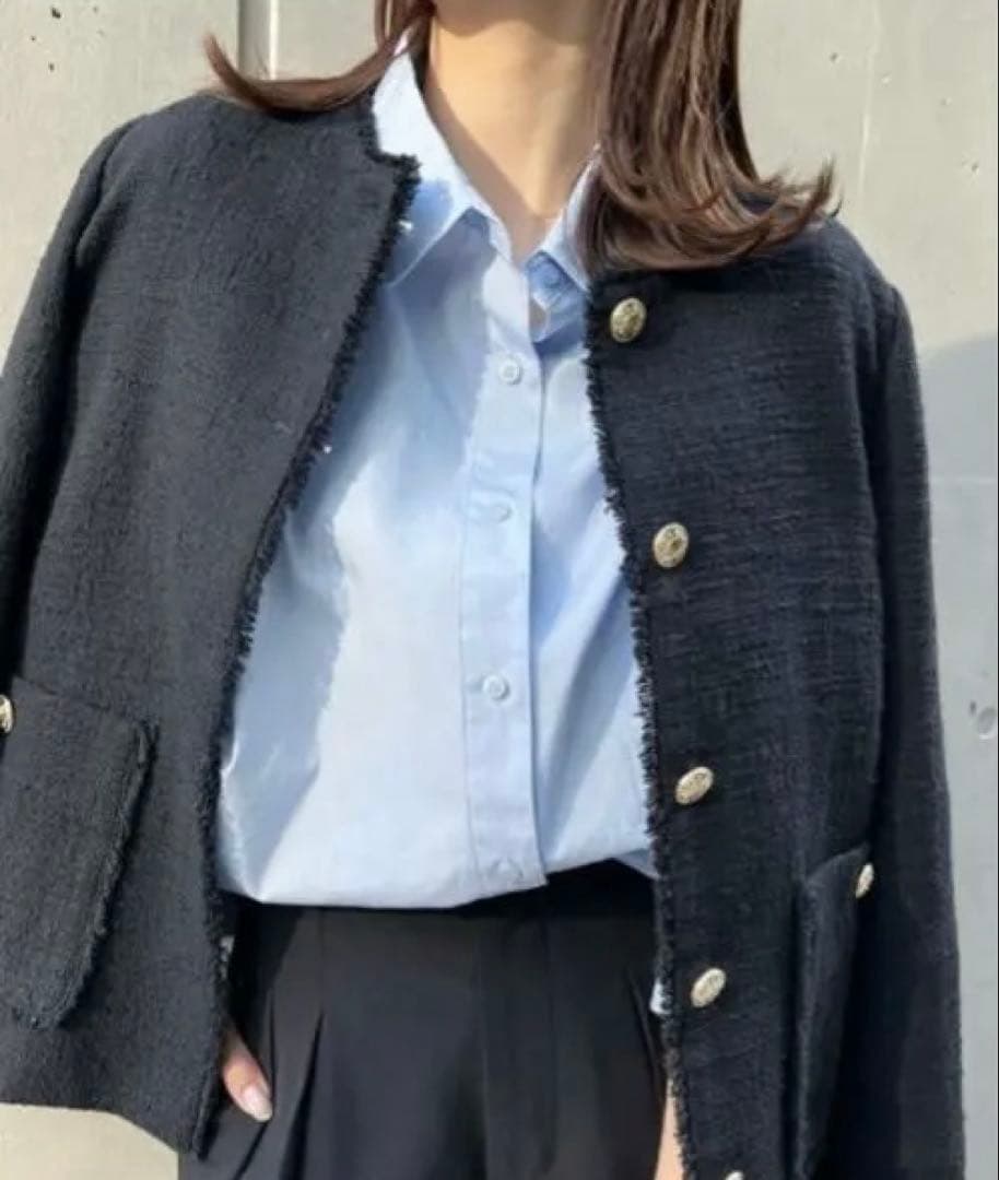 anuansスタンダードシャツ SAX/F