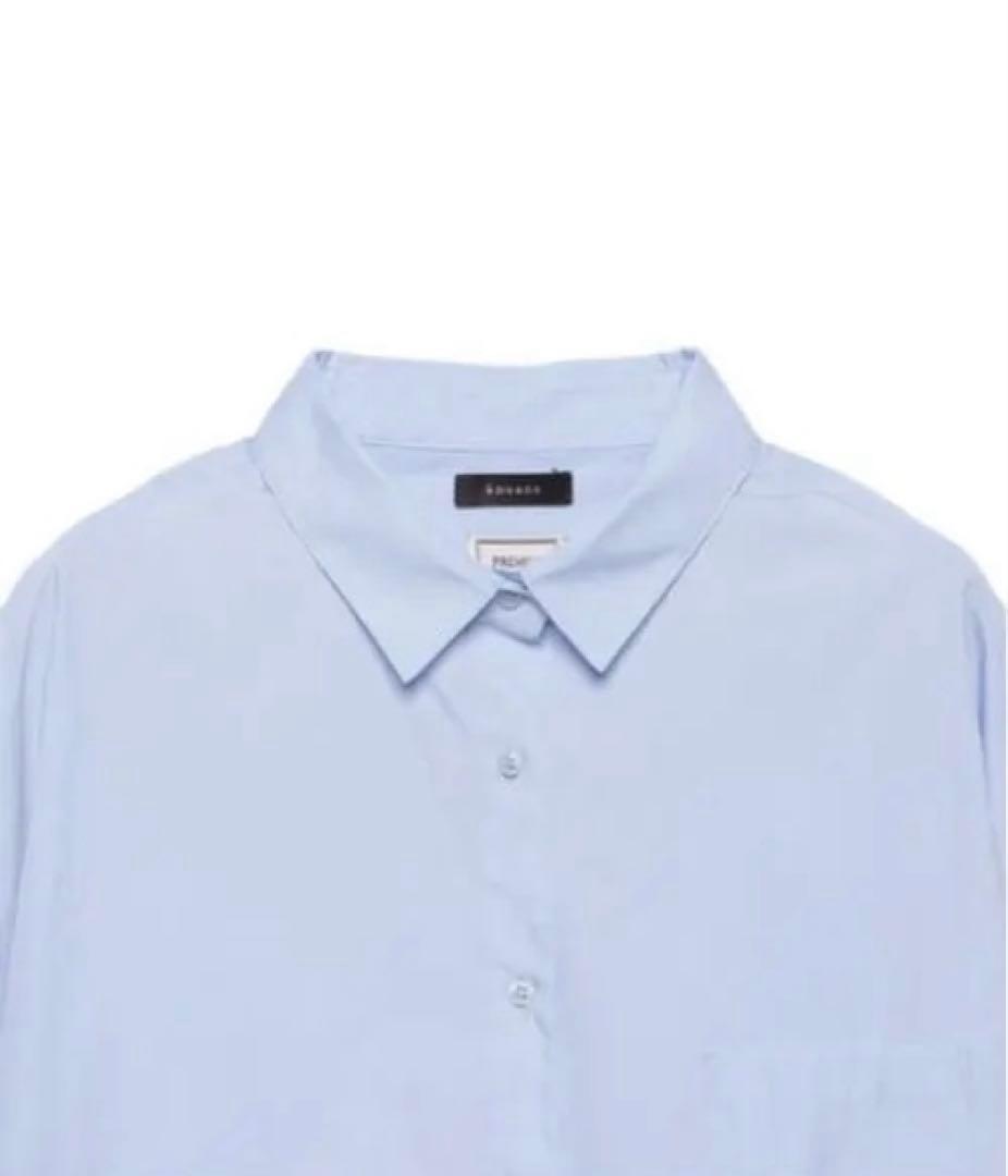 anuansスタンダードシャツ SAX/F