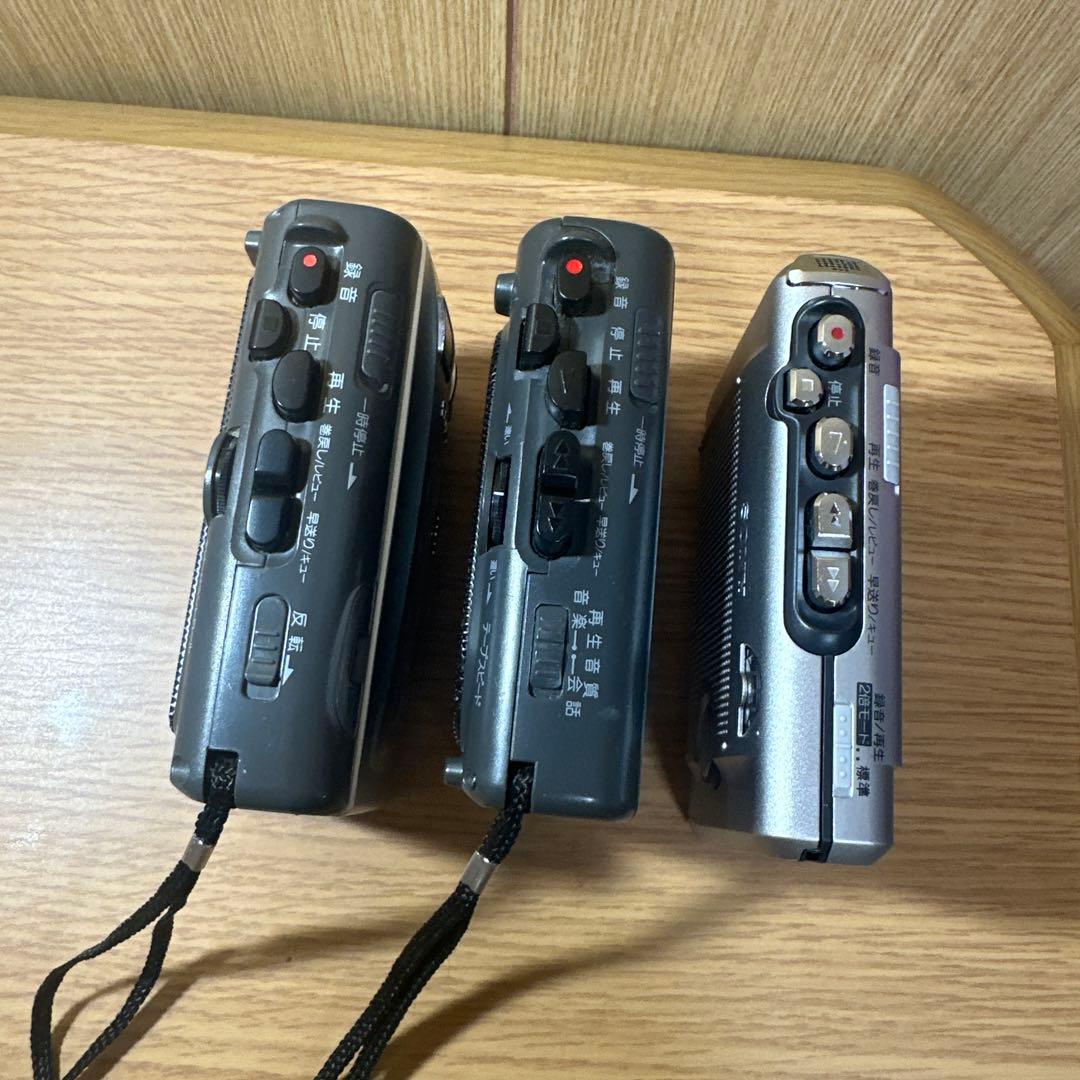 ソニーTCM-450/48/TCS-60カセットテープレコーダー本体3台ジャンク