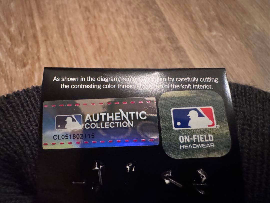 ドジャース　2025 ワールドチャンピオン　ニット帽　キャップ　新品