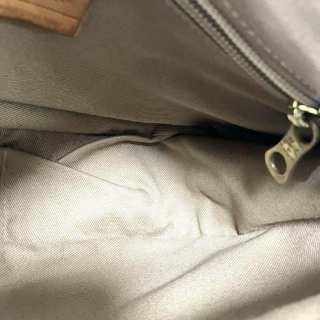 希少カラー　イルビゾンテ　ショルダーバッグ　ハーフムーン　半月　三日月　ブルー