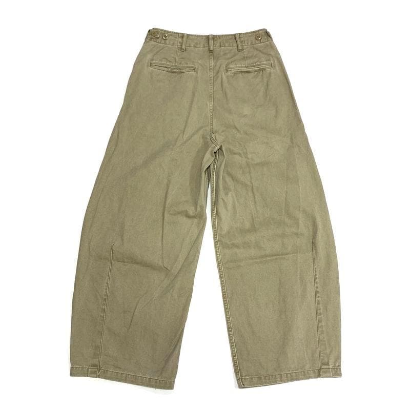 専用◎KHA:KI カーキ TYPE43 チノ ワイド トラウザーズ パンツ