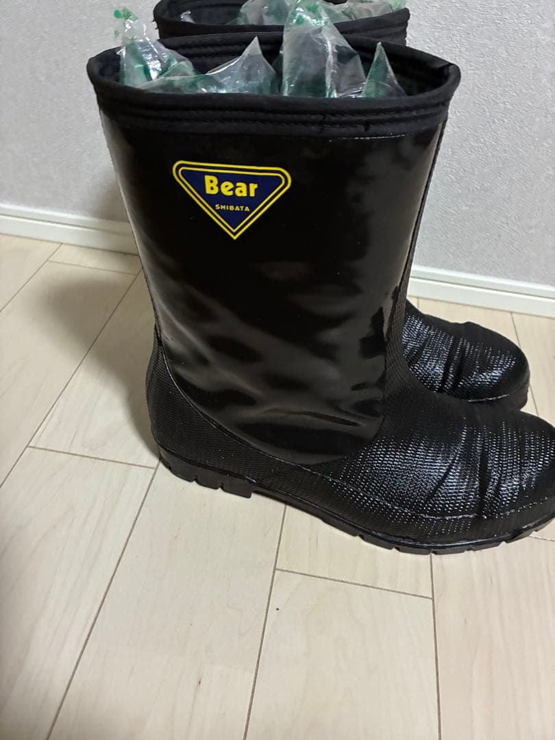 シバタ工業　−40℃ 冷蔵庫長靴　Bear 安全靴　安全長靴