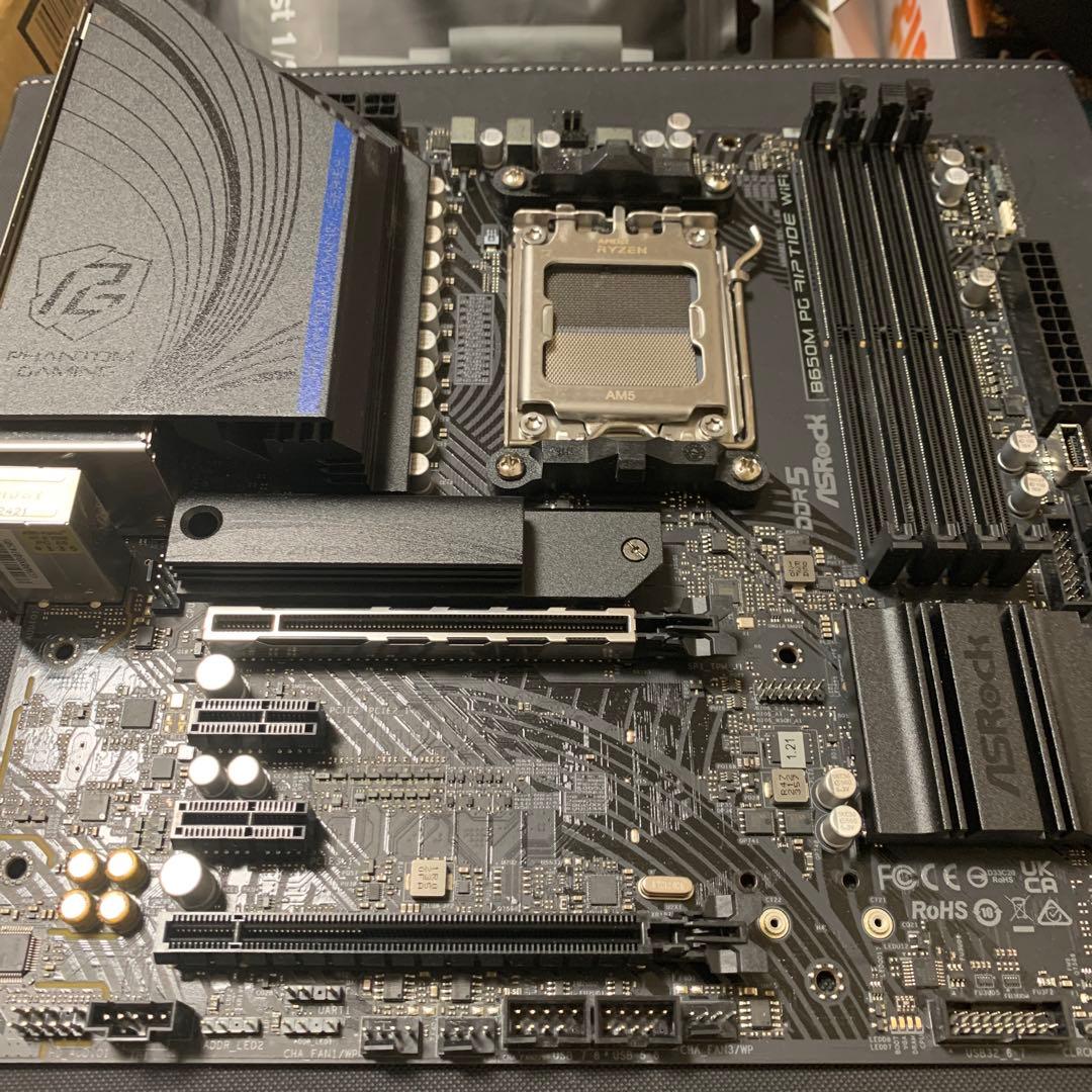 ASRock B650M Riptide WiFi 動作未確認