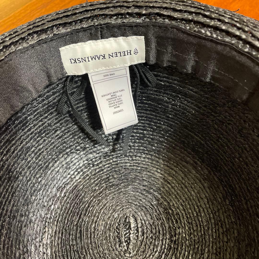 HELEN KAMINSKI ラウンドクラウンハット Besa 9 ラフィア