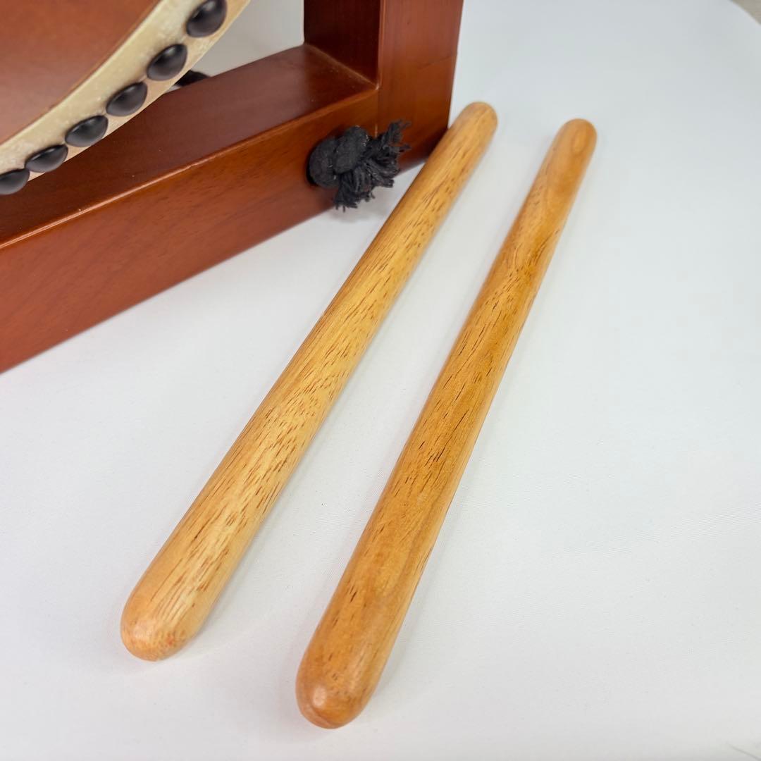 ✨美品✨ キッズパーカッション 和太鼓 スタンド付 バチ付