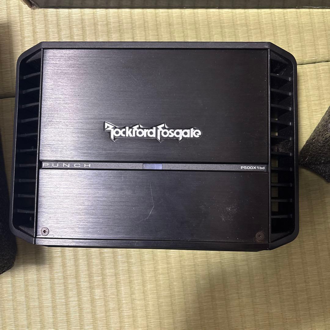 Rockford Fosgate P500X1bd アンプ
