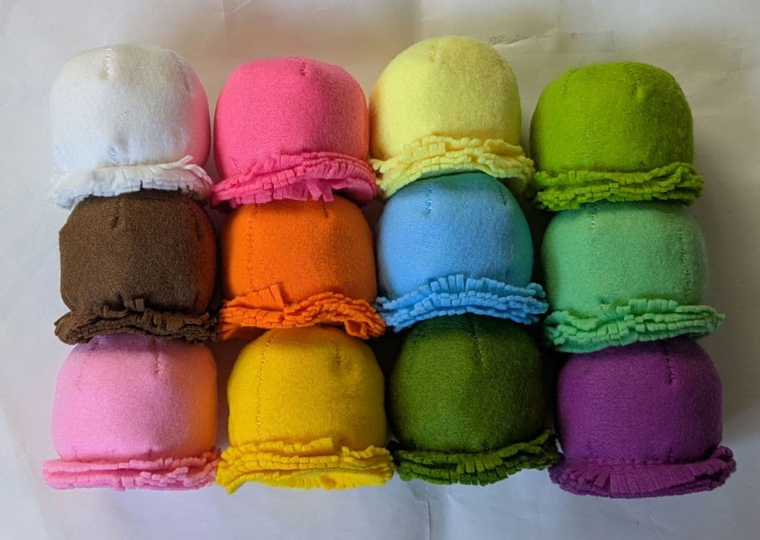 KARIN＊ページ☆フェルトアイス34点セット