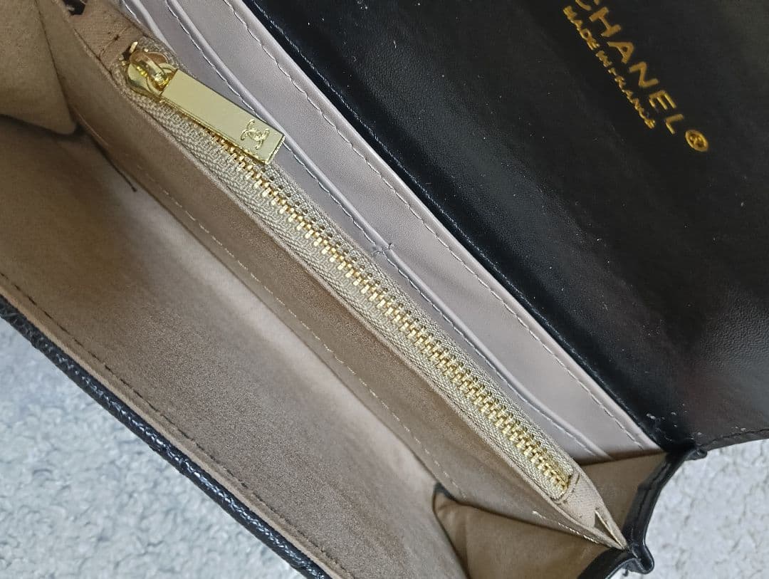 CHANEL 長財布 ブラック ノベルティ