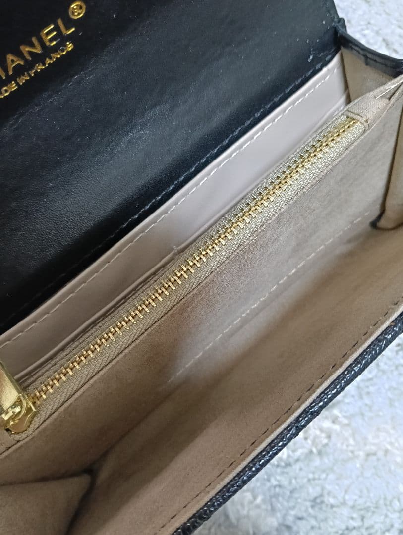 CHANEL 長財布 ブラック ノベルティ