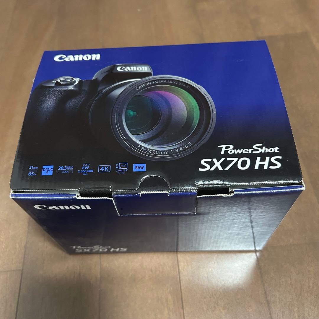 【新品展示品】Canon PowerShot SX70HS 本体