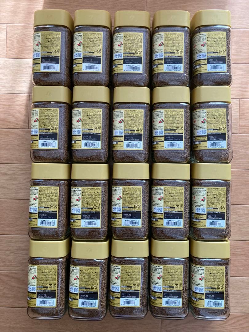 NESCAFE nescafe ネスカフェ ゴールドブレンド 120g ×20本