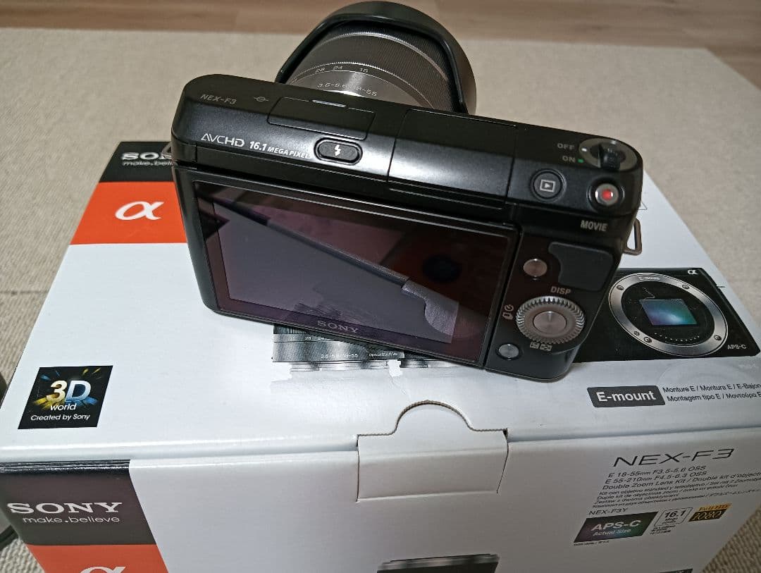 SONY NEX-F3 ミラーレス一眼カメラ