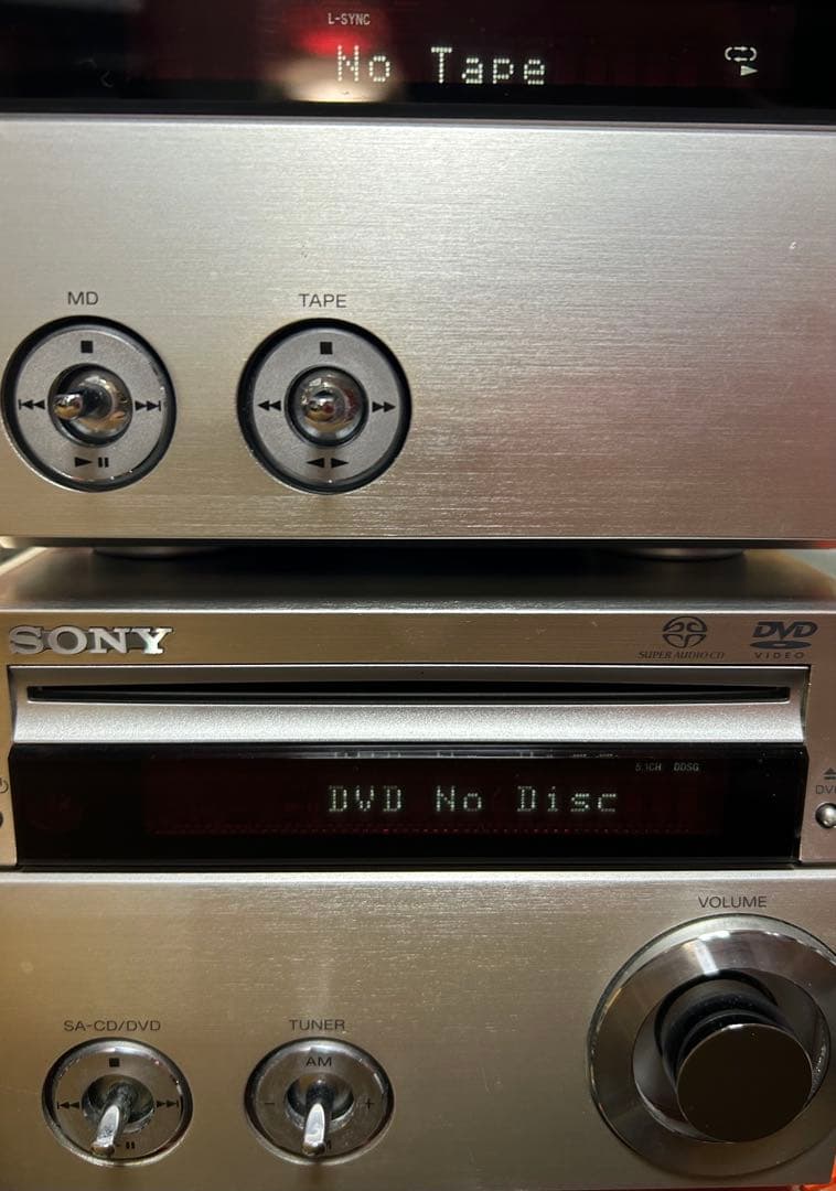 ソニーコンポ CMT-SE9(MDS-SE9+HCD-SE9) スピーカー 6個