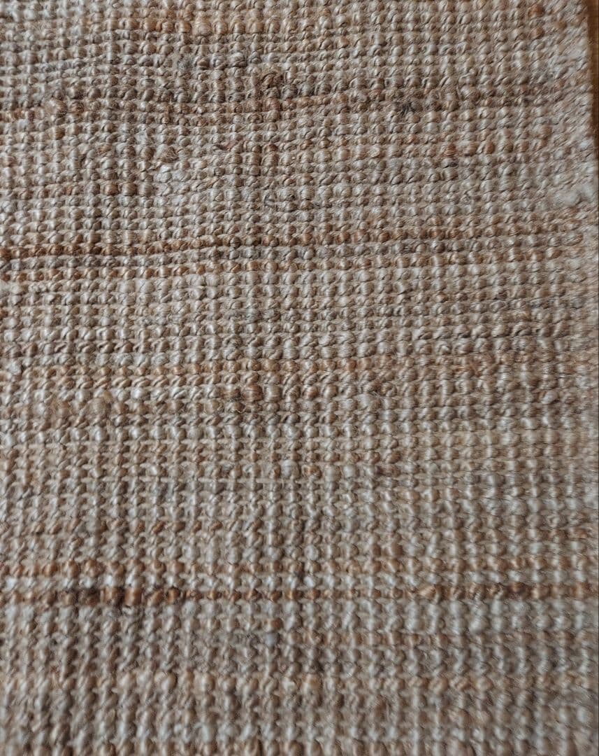 IKEA LOHALS ローハルス ラグ 平織 ナチュラル 133×195 美品