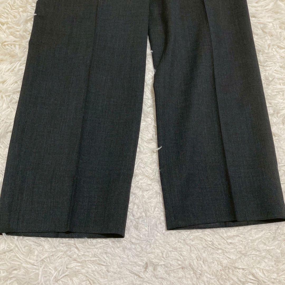 ARMANI COLLEZIONI スラックス チャコール 48 スーツ 上品