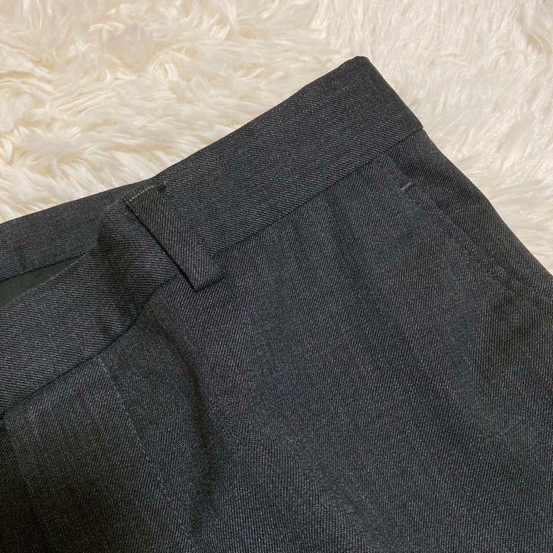 ARMANI COLLEZIONI スラックス チャコール 48 スーツ 上品