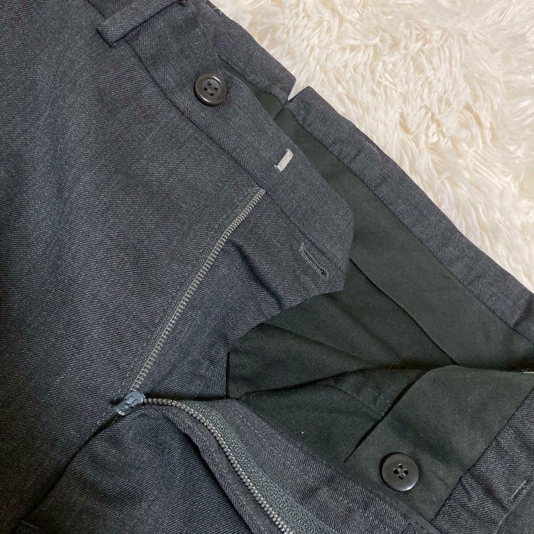 ARMANI COLLEZIONI スラックス チャコール 48 スーツ 上品