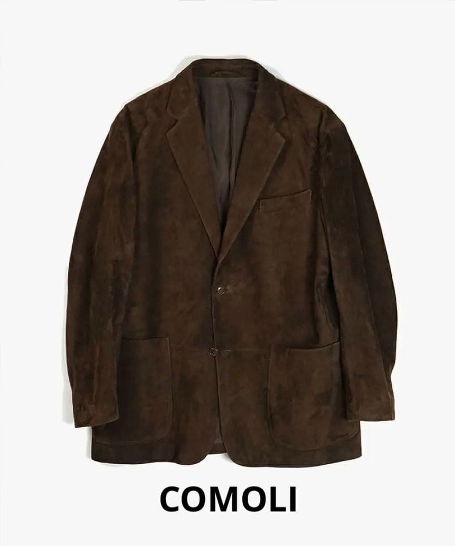 N*T様 24AW comoli スエード ２Bジャケット サイズ3