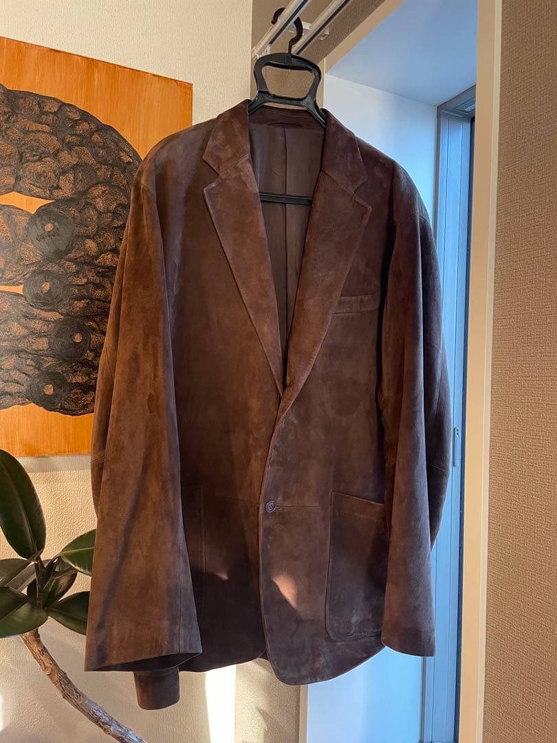 N*T様 24AW comoli スエード ２Bジャケット サイズ3