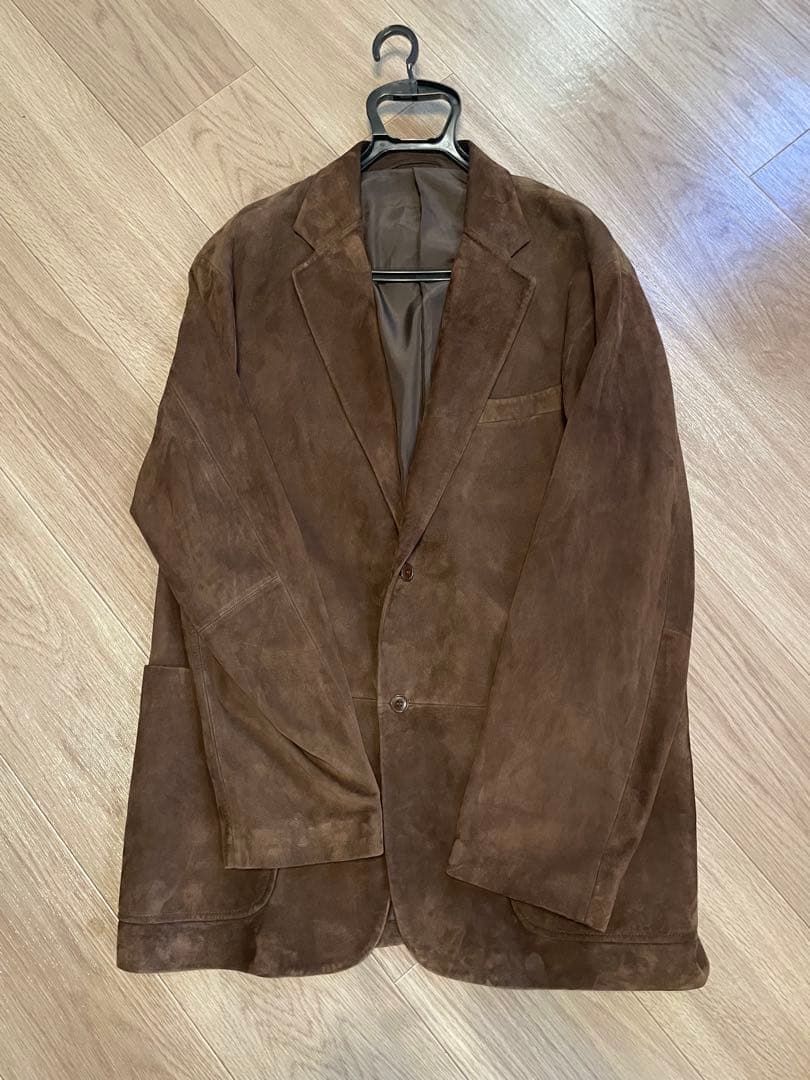 N*T様 24AW comoli スエード ２Bジャケット サイズ3