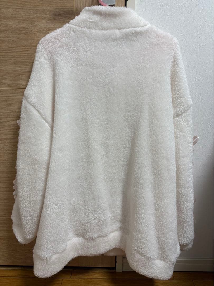 ハニーシナモン　　レースフェイクボアアウター