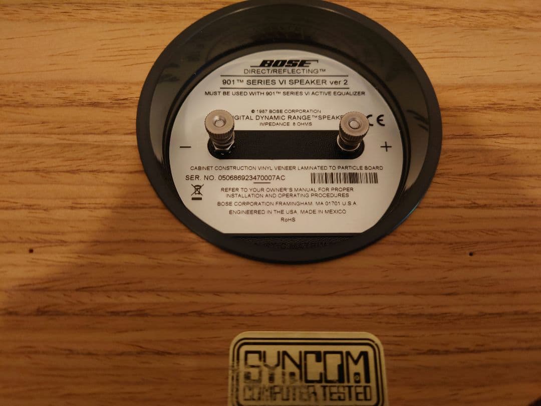 スピーカー・ウーファー bose 901 series6