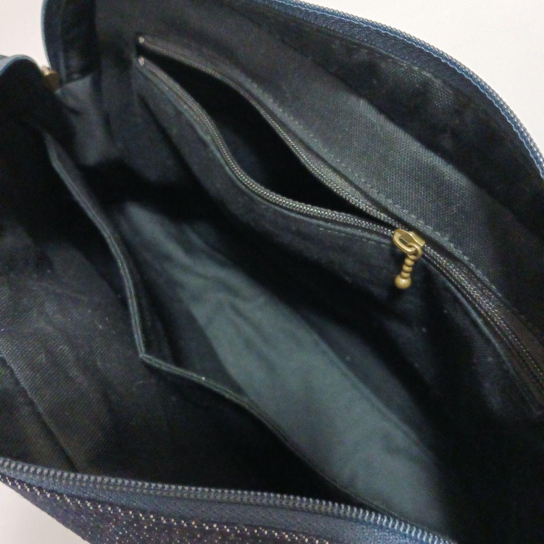 ☆しらゆり☆　リメイクデニム　①ボックス型ウエストポーチ②ショルダーバッグ