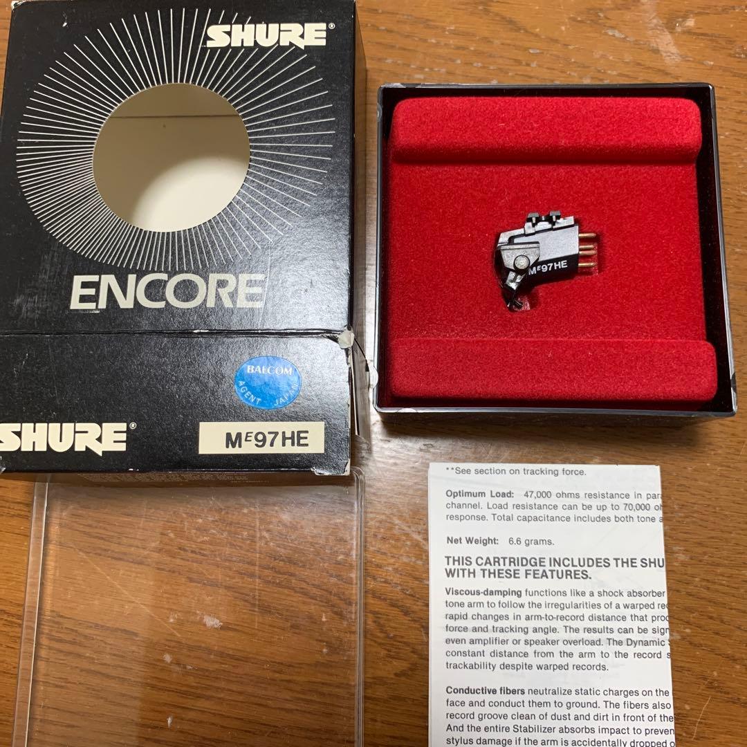 シュアー レコード針カートリッジ SHURE ME97HE