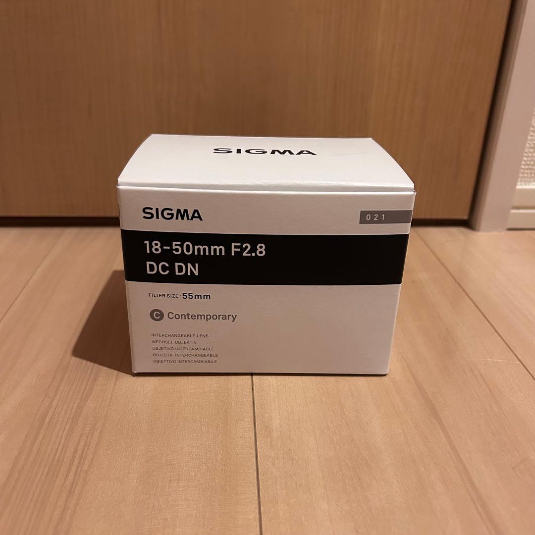 SIGMA 18-50mm F2.8 DC DN 保証書付
