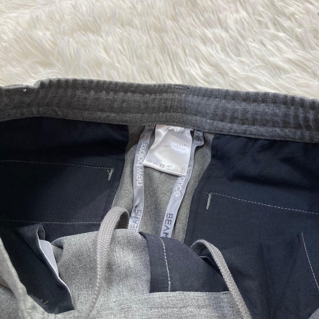 ビームスプラス別注　ニューバランス 新品　セットアップスーツ S グレー 洗える