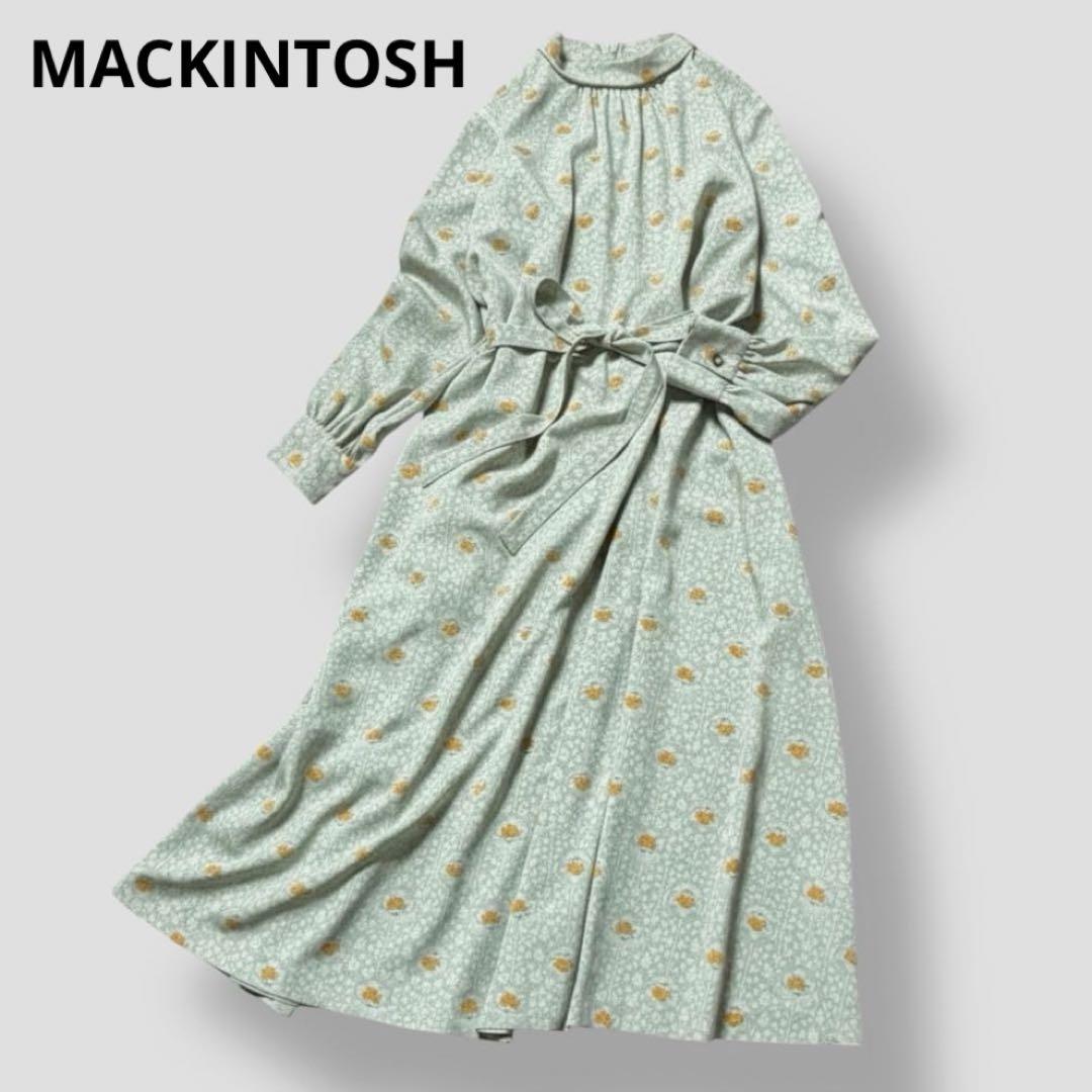 【美品✨近年モデル 花柄】マッキントッシュ ヴィンテージフラワー ワンピース