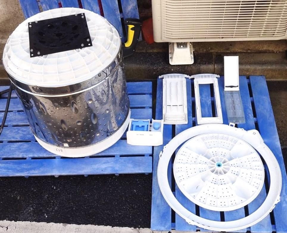 ★超美品　2025年　分解清掃済　アイリスオーヤマ 全自動洗濯機 7K★