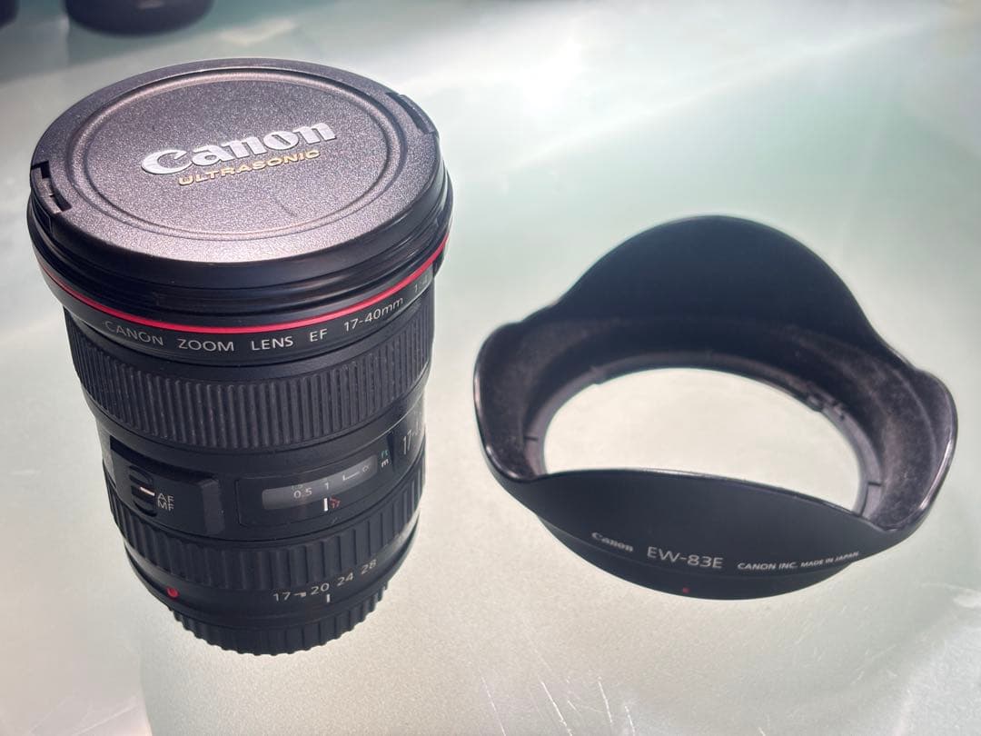 Canon EF17-40mm F4L USM ズームレンズ