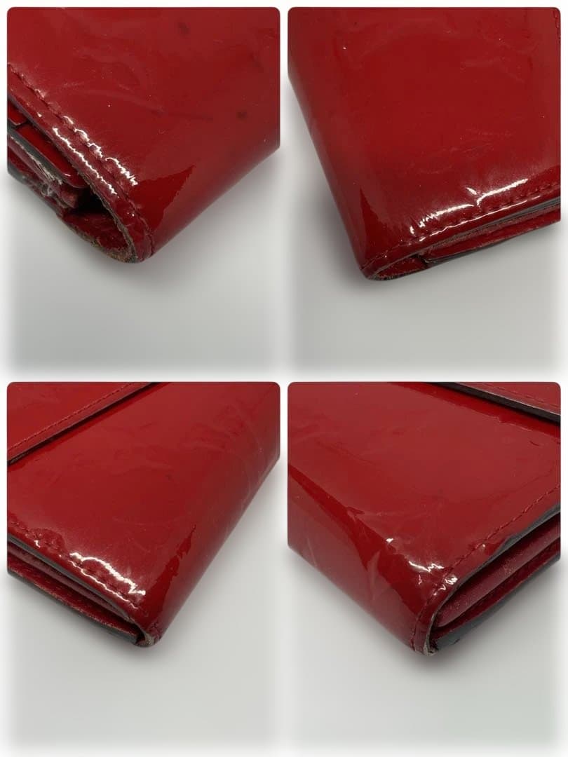 長財布　ヴィトン　ポルトフォイユサラ　ヴェルニ