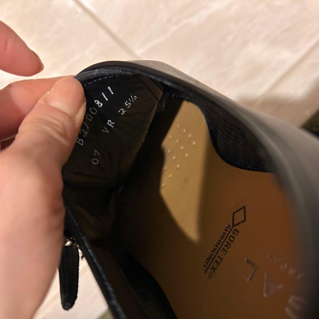 リーガル　ゴアテックス　 ダブルモンク　ビジネスシューズ　25.5