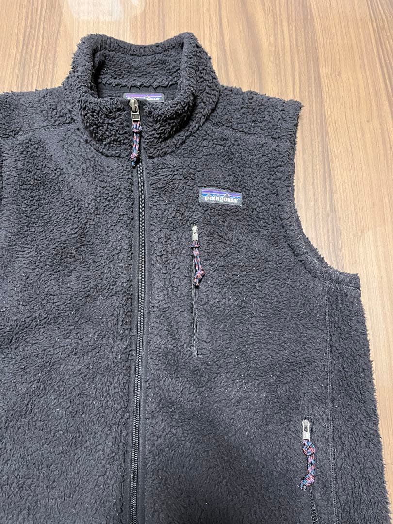 パタゴニア フリース　ベスト　ブラック　黒