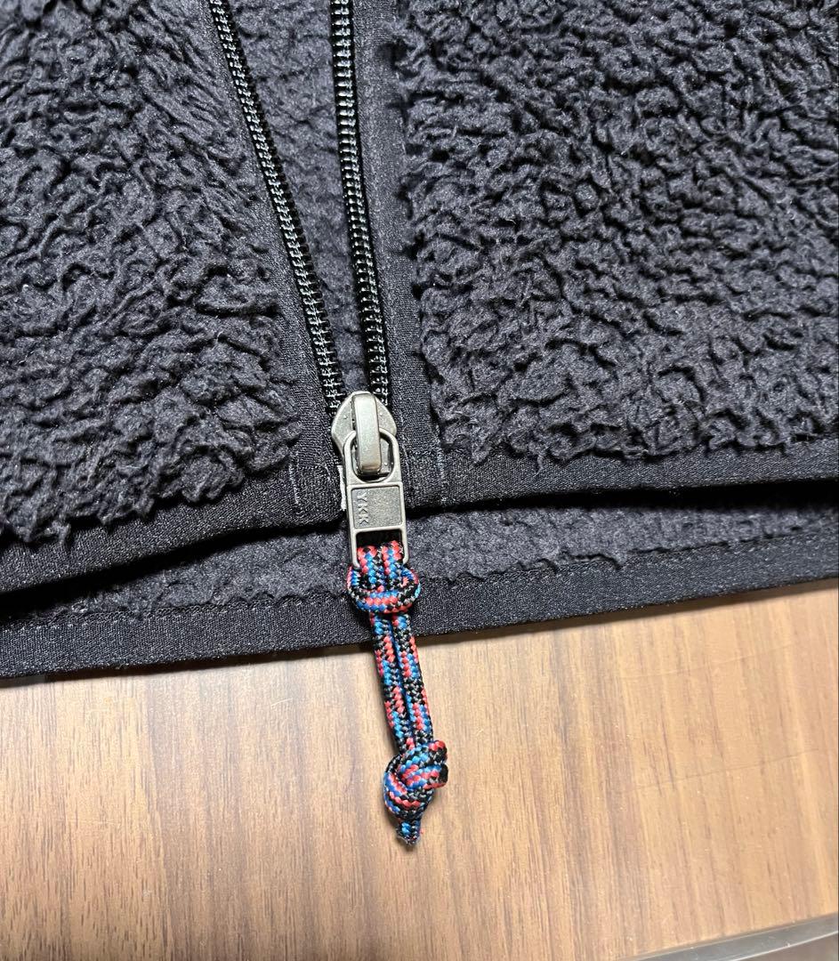 パタゴニア フリース　ベスト　ブラック　黒