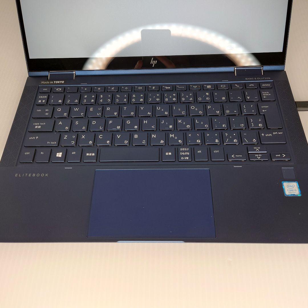 HP Elite Dragonfly i5-8265U　 タッチパネル