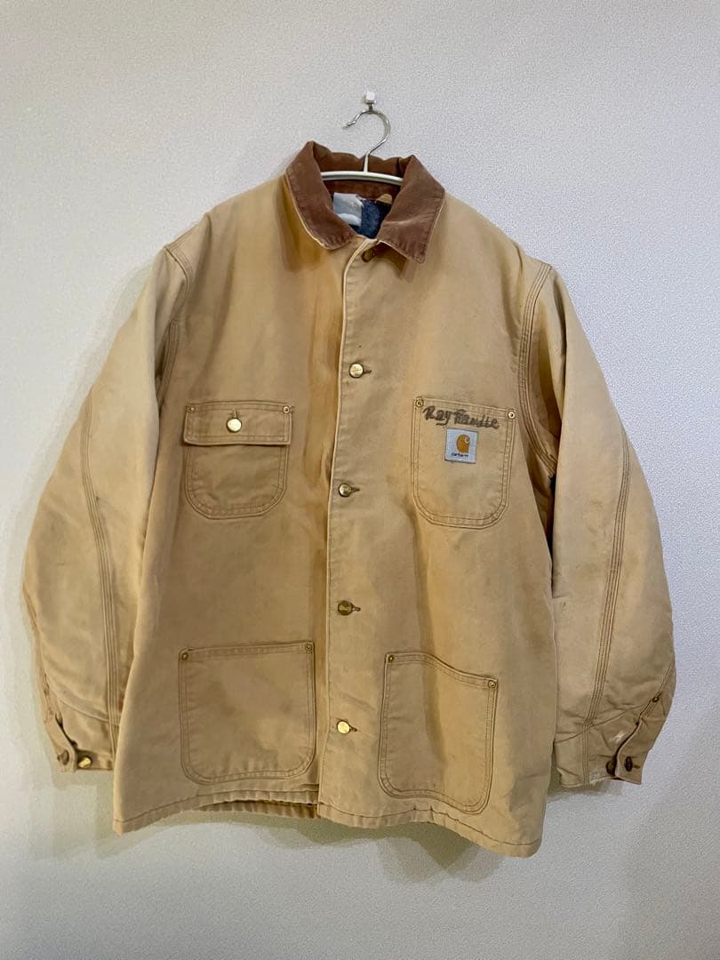 Carhartt カーハート 90s USAチョアコート ベージュ カバーオール
