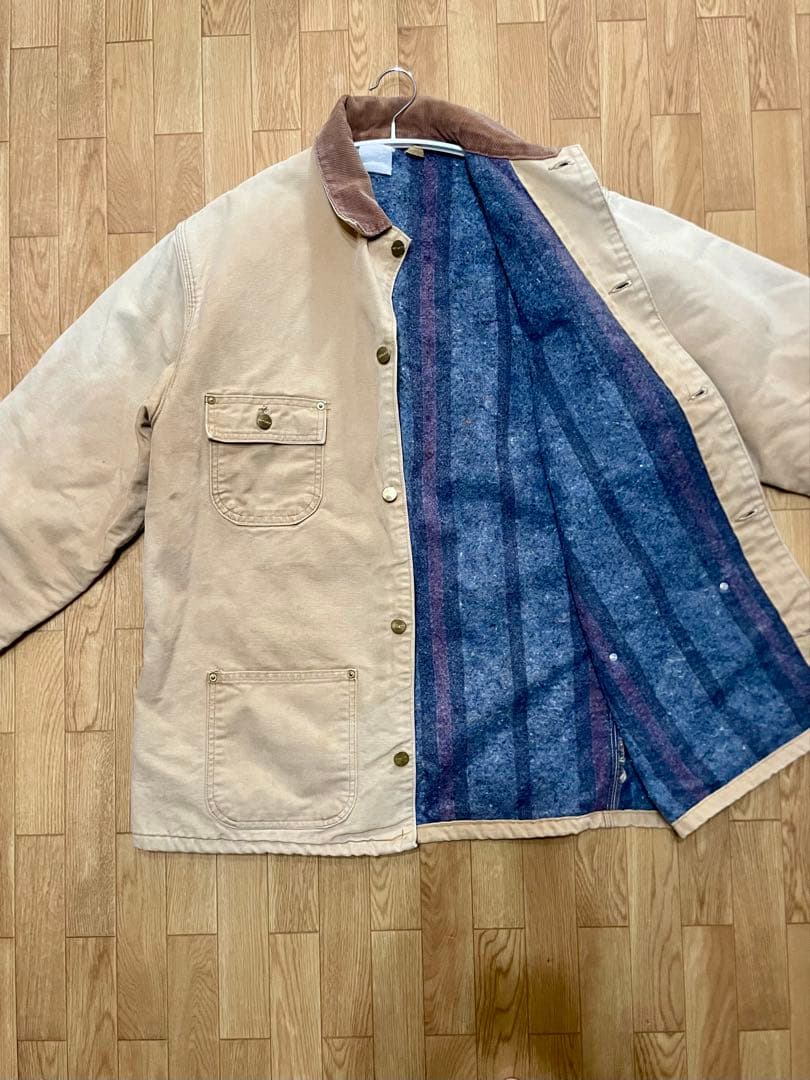 Carhartt カーハート 90s USAチョアコート ベージュ カバーオール
