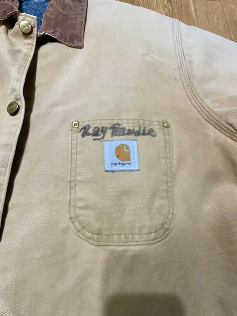 Carhartt カーハート 90s USAチョアコート ベージュ カバーオール