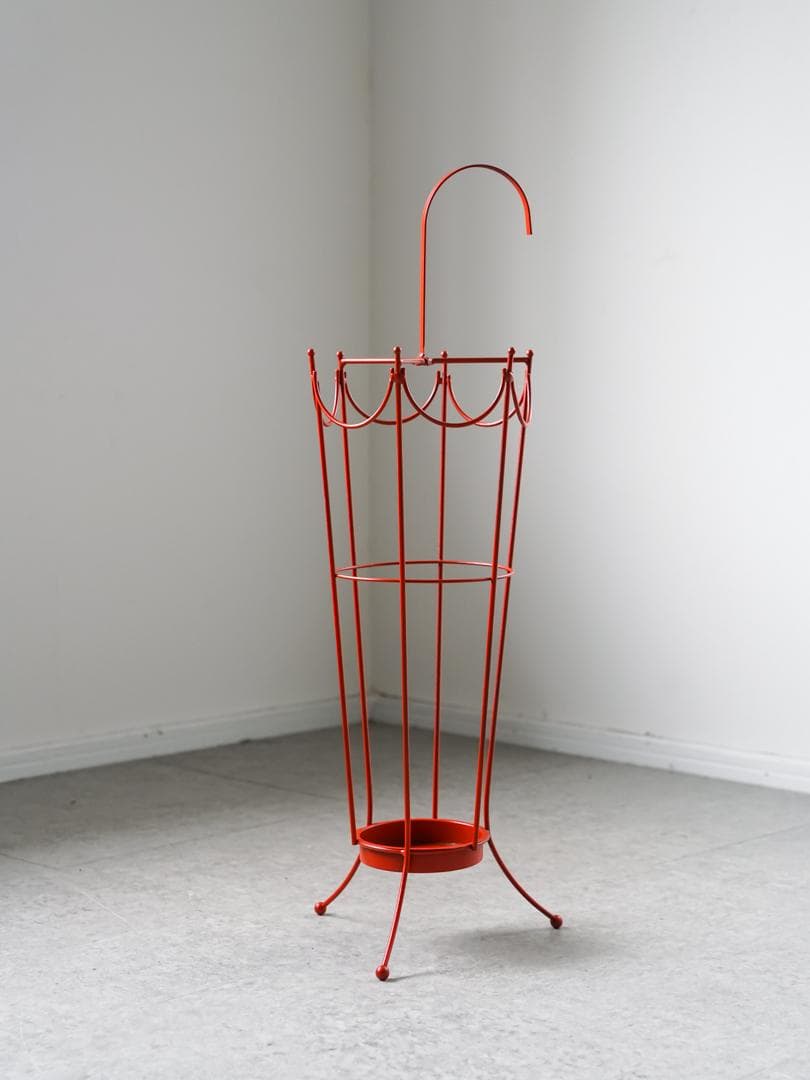 ポストモダン アイアン 傘立て/収納スタンド ヴィンテージ レトロポップ